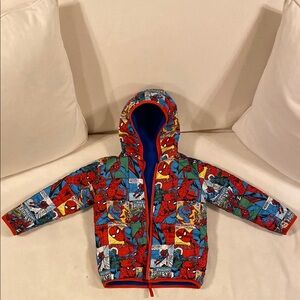 Marvel Spider-Man Kids reversible coat